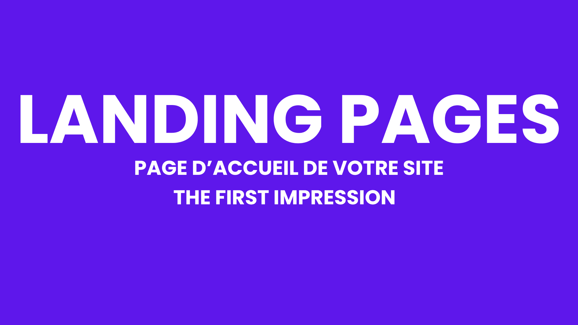 The Anatomy of a Great Landing Page
