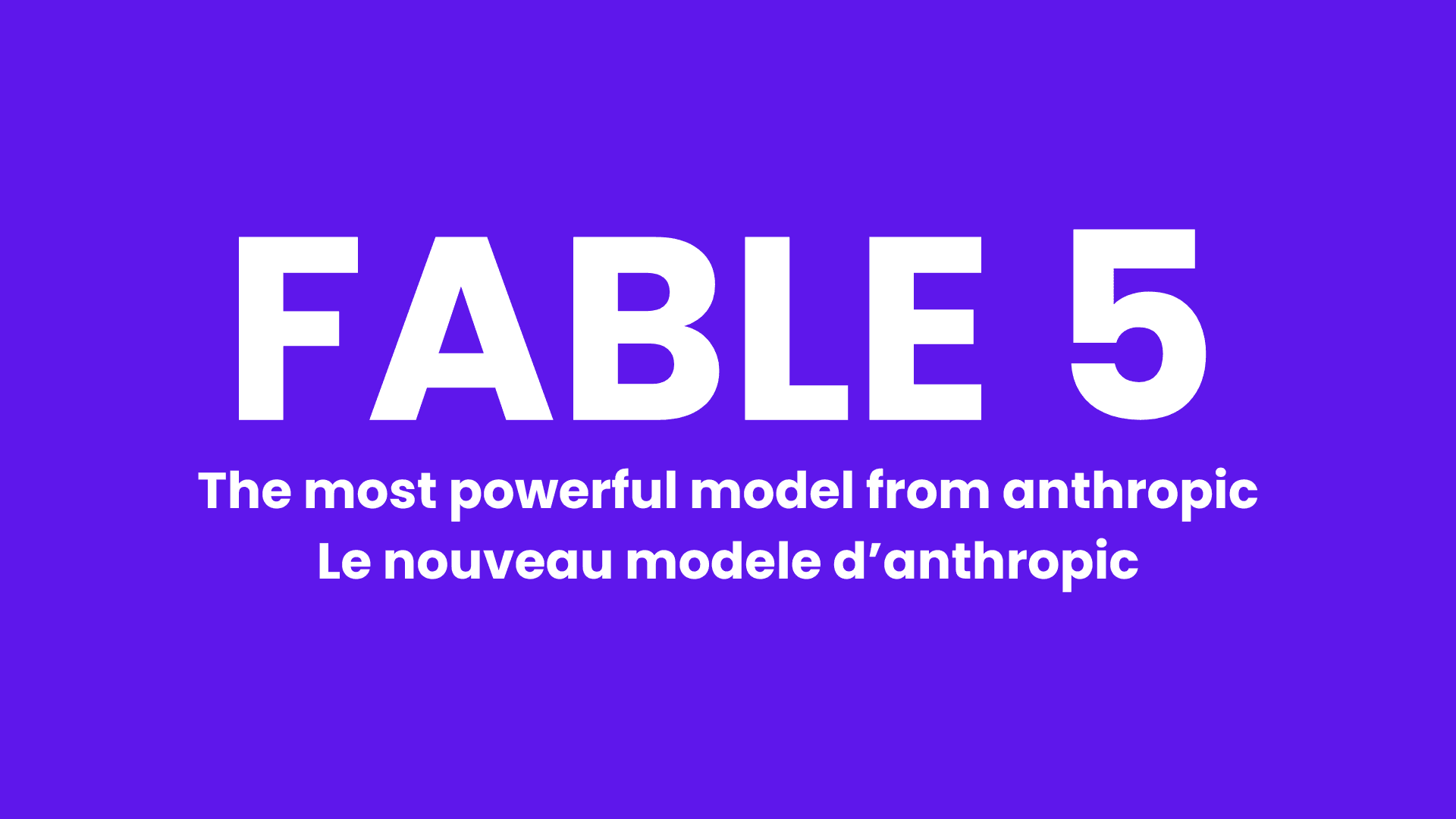 Claude Fable 5: The Model That Changes Everything